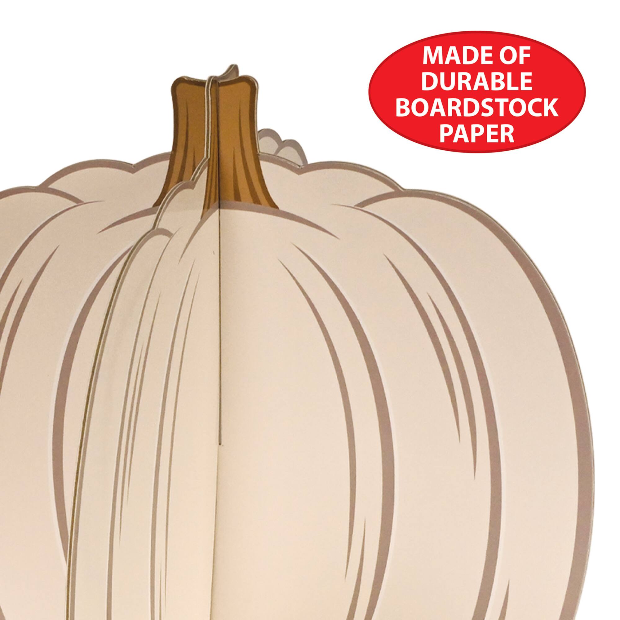 Beistle 3D Pumpkin Centerpieces, 3ct.